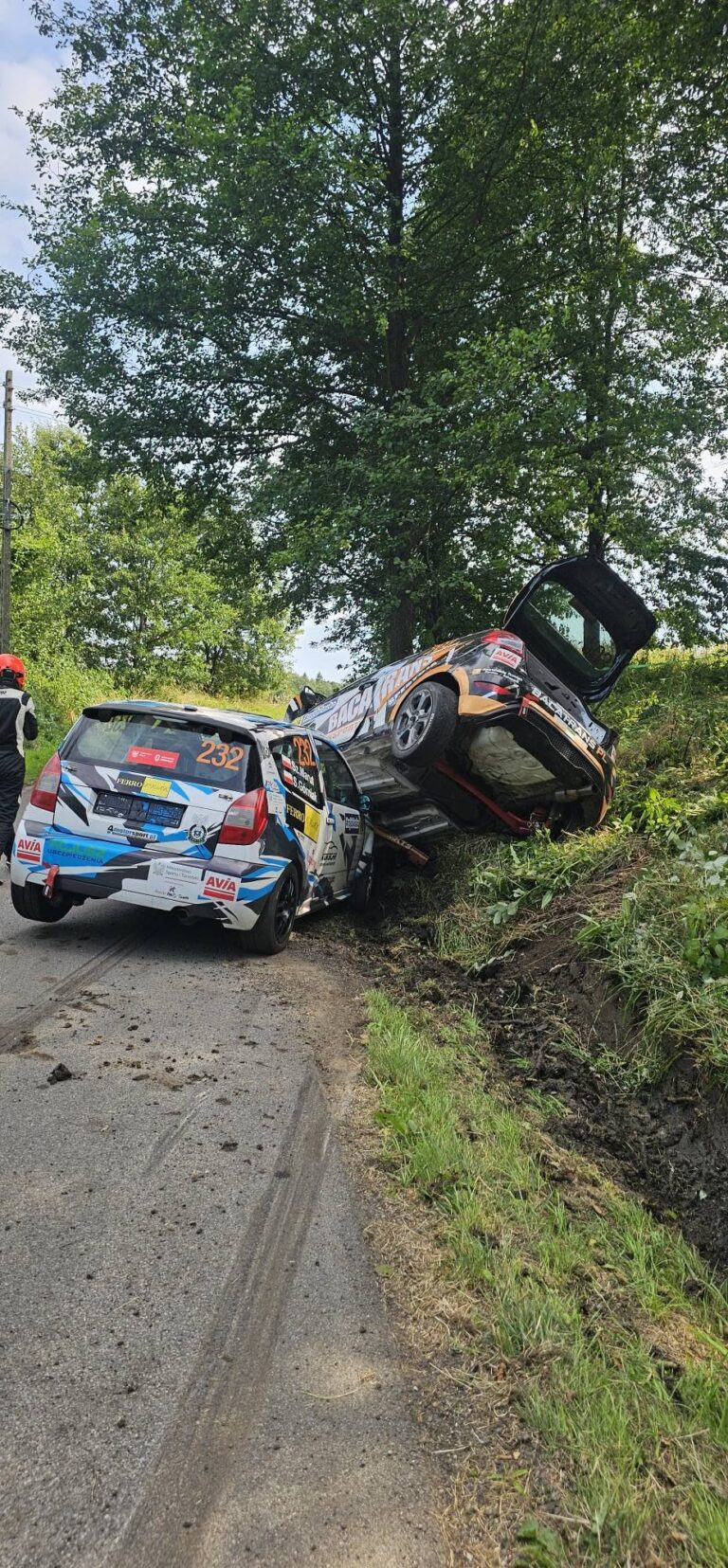 Pechowy 10. Rajd Śląska dla załogi Baca Rally Team